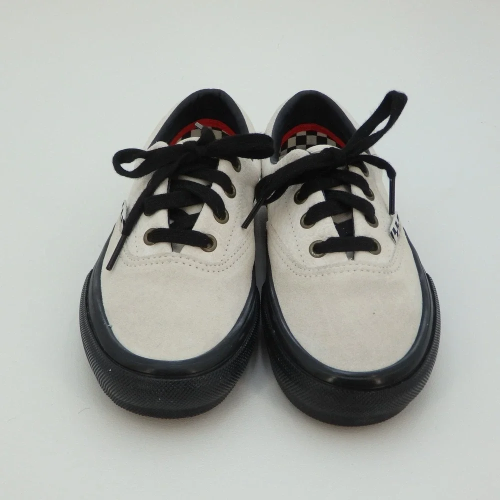 Vans‎ Skate Era Breana Geering Marshmallow White Black Mens Size 4 Duracap